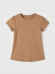 LC WAIKIKI Girls Tiny Hearts Printed Tee