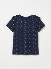 NAME IT Girls Foil Printed Tee