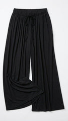 OYSHO Womens High Waist Flowy Wide Leg Trouser