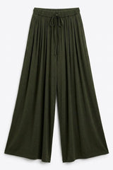 OYSHO Womens High Waist Flowy Wide Leg Trouser
