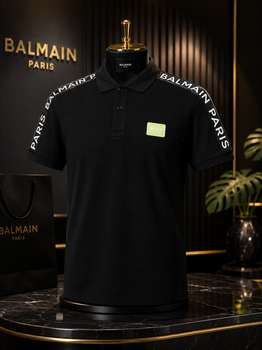 BALMAIN Paris Signature Polo