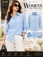 Sharvel Light Blue Long-Sleeve Shirt