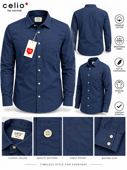 Celio Men’s Shirt Premium Quality Made In Bangladesh