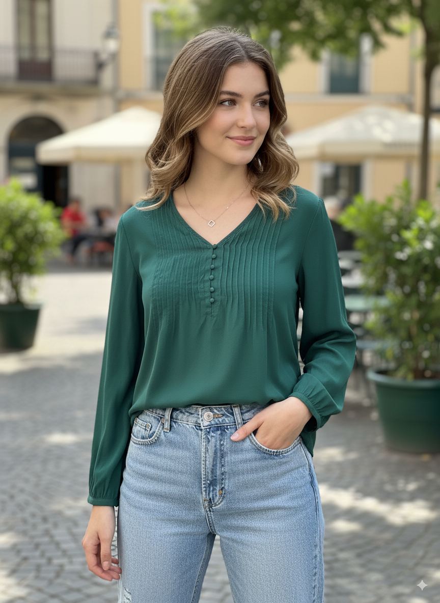 FIRST LOVE PLAIN WOMEN TOP (FREE SIZE)