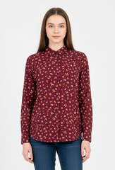 AMISU WOMEN FLORAL PRINT SHIRT