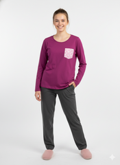 WOMENS PRINTED POCKET TEES