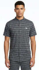 TNF Mens Dri Fit Striped Performance Shirt