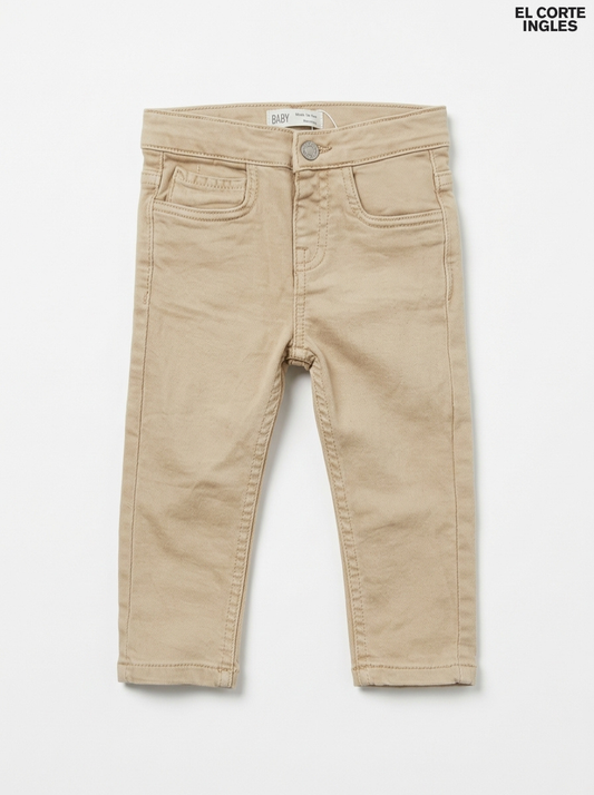 Baby & Toddler Beige Slim Fit Jeans