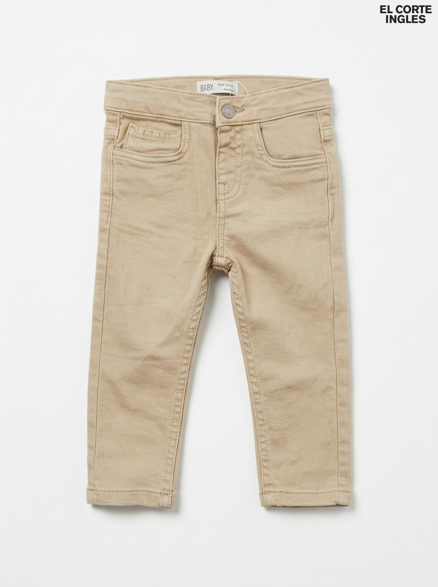 Baby & Toddler Beige Slim Fit Jeans