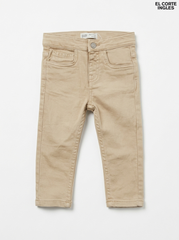 Baby & Toddler Beige Slim Fit Jeans