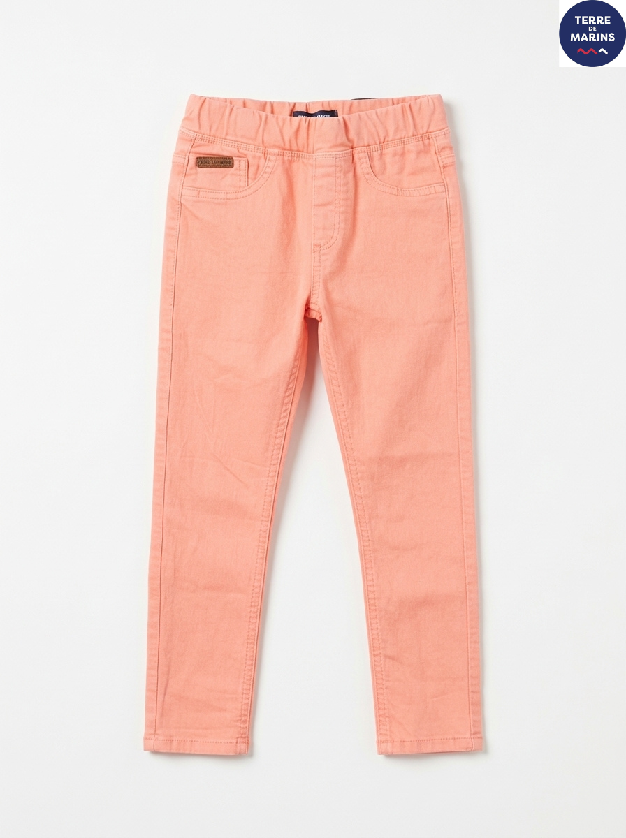 Girls' Soft Stretch Pink Jeggings – Everyday Casual Wear