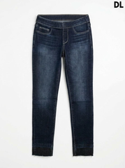 Girls' Soft Stretch Dark Wash Denim Jeggings