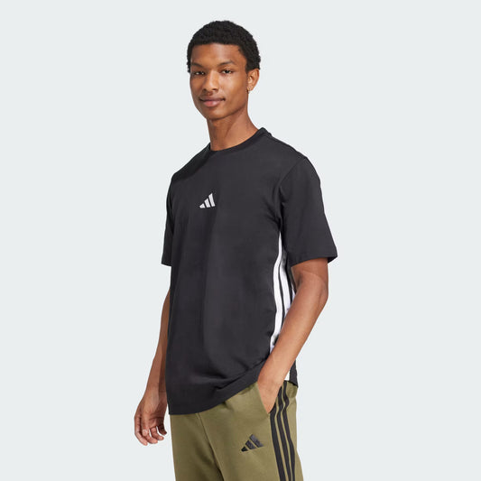 ADI Essentials 3-Stripes Single Jersey Tee