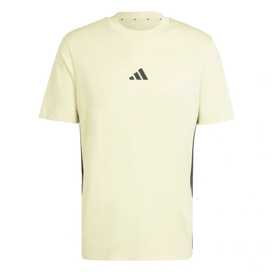 Men Essentials 3-Stripes Single Jersey Tee