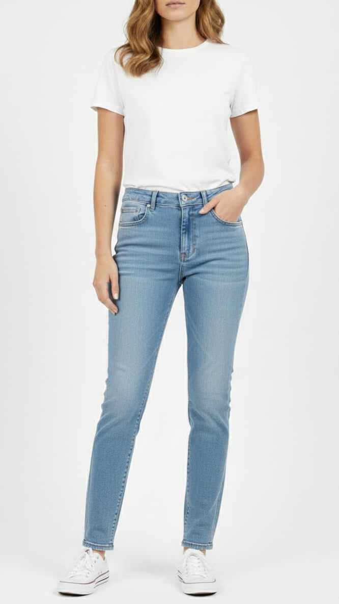 24 FLEX SHAPPING SLIM FIT JEANS