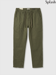 Splash Relax Fit Linen Men Trouser