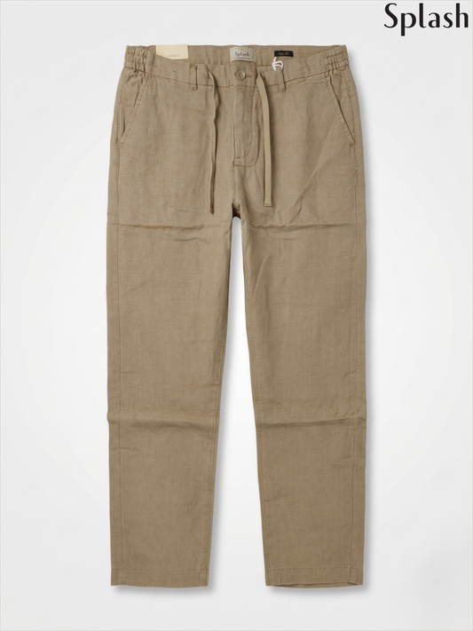 Splash Relax Fit Linen Men Trouser