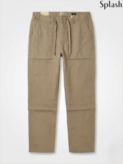 Splash Relax Fit Linen Men Trouser