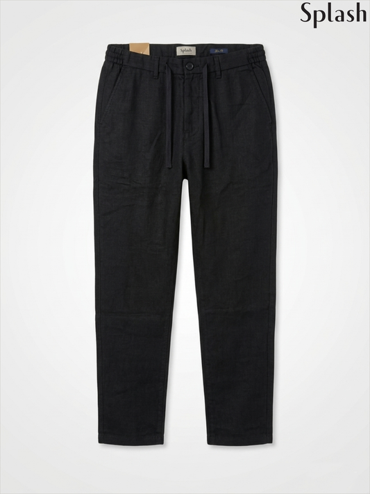 Splash Relax Fit Linen Men Trouser