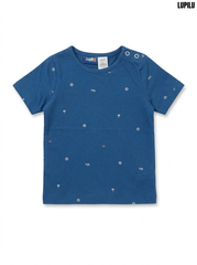 Lupilu Baby Boys Blue All-Over Tropical Print Short-Sleeve T-Shirt | SM GARMENTS