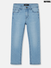 Mayoral Boys Light Blue Wash Slim Fit Stretch Denim Jeans| SM GARMENTS