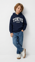 LEFTIES BOYS BASIC ZIPPED HOODIE