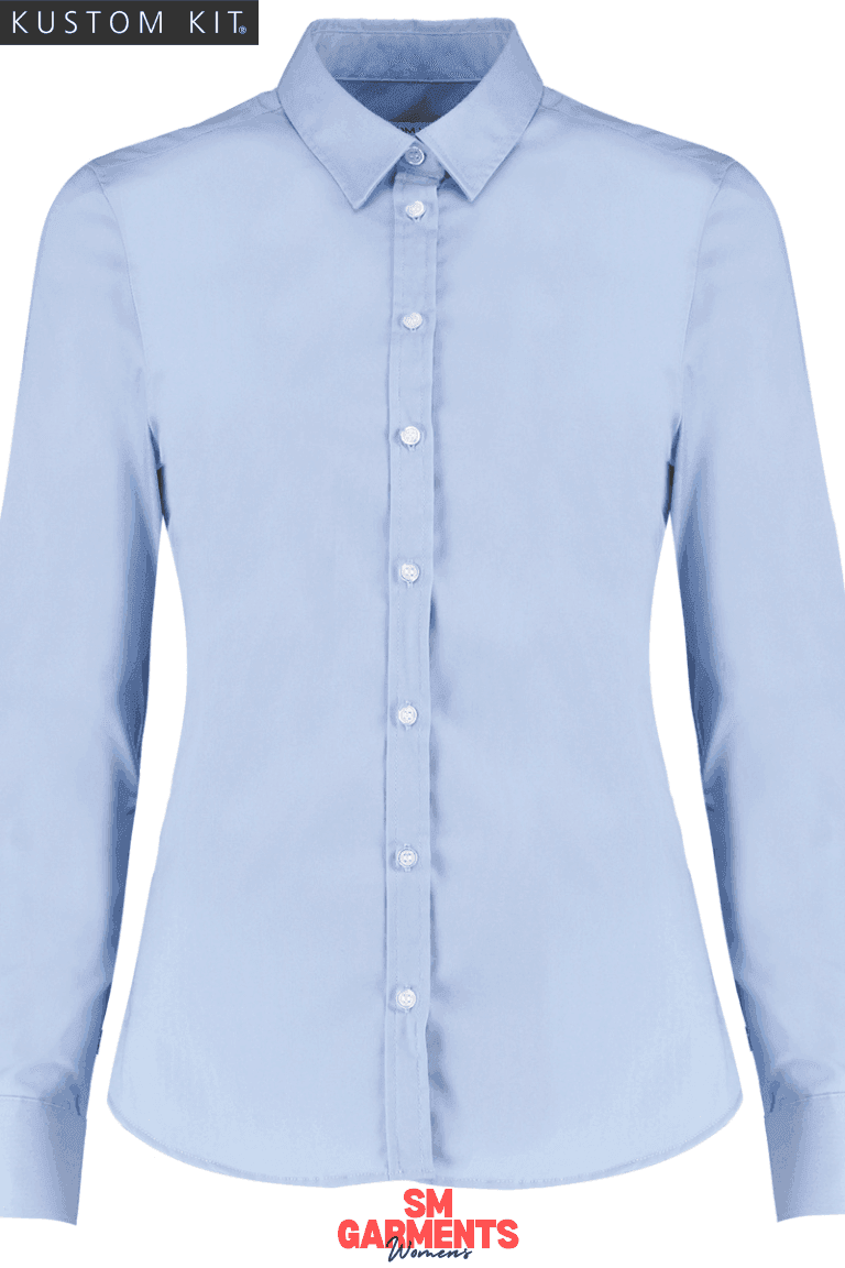 KUSTOM KIT WOMEN’S STRETCH OXFORD SHIRT