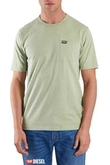 DIESEL T-SHIRT SUGARCANE GREEN