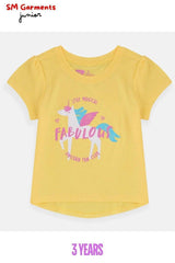 Fabulous Unicorn Yellow Top