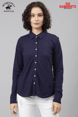 Embroidered casual shirt