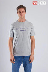 DIESEL PEDRO TEE GREY MARL