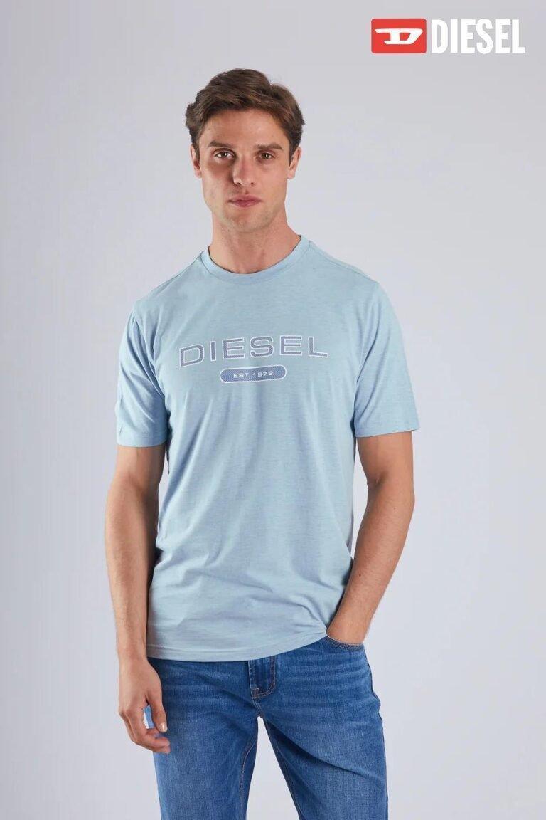 DIESEL PEDRO TEE BAYAMO BLUE