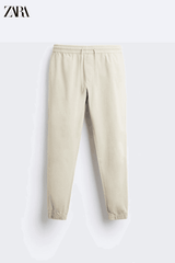 Jogger waist trousers