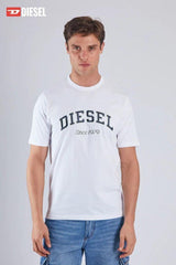 DIESEL PAXON TEE DEVO WHITE