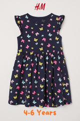 H&M Butterfly Cotton Dress