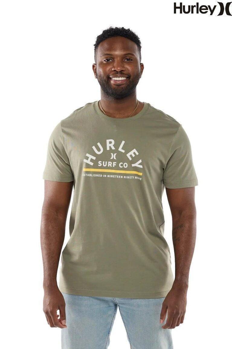 HURLEY MOON SHORT SLEEVE GRAPHIC TEE