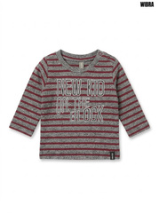 Wibra Baby Boys Striped New Kid on the Block Long-Sleeve Graphic T-Shirt | SM GARMENTS