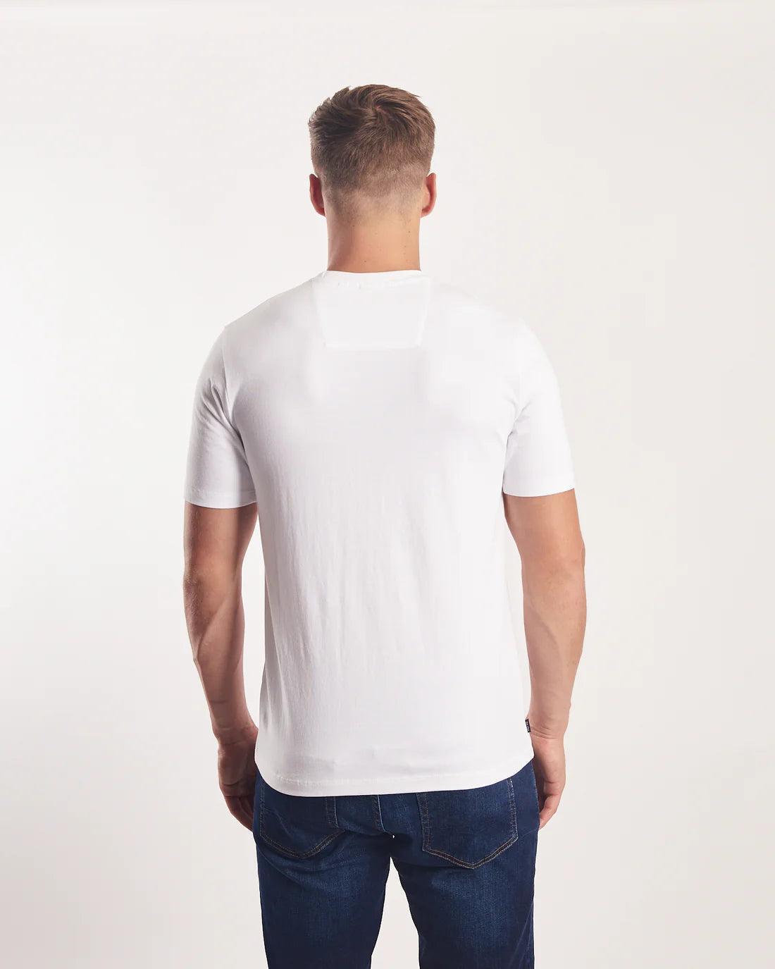 DIESEL NEWPORT TEE DOVE WHITE