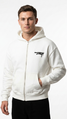 PEGADOR Mens Logo Zipped Hoodie
