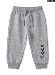 Prenatal Boys Heather Grey "Tiger" Graphic Casual Jogger Pants| SM GARMENTS