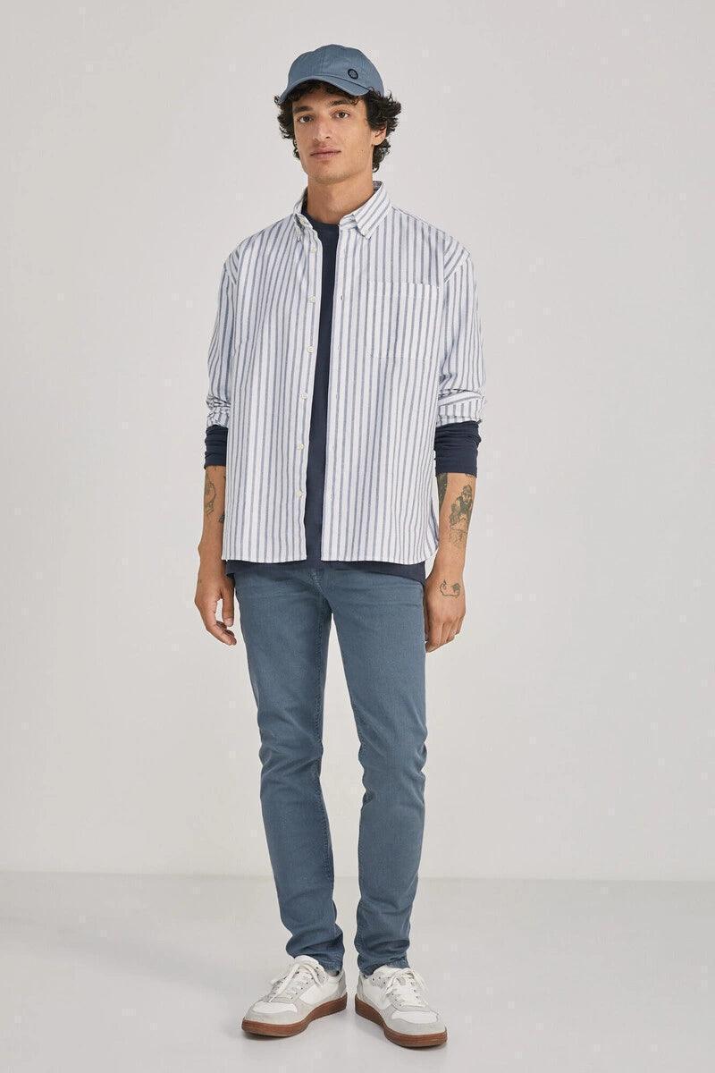 SPRINGFIELD Boxy oxford shirt