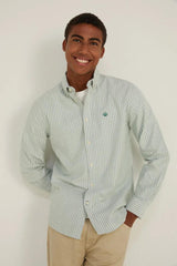 SPRINGFIELD STRIPED OXFORD SHIRT