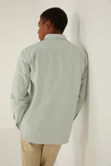 SPRINGFIELD STRIPED OXFORD SHIRT