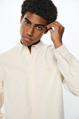 SPF Striped Oxford Shirt