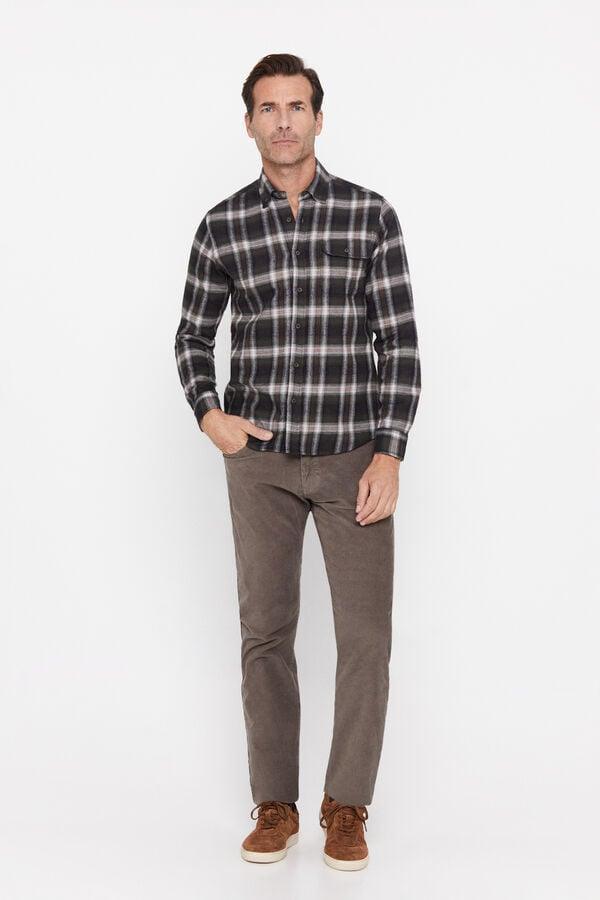 Plaid Flannel Shirt