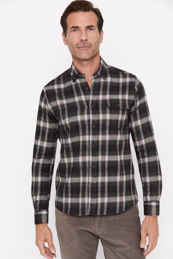 Plaid Flannel Shirt