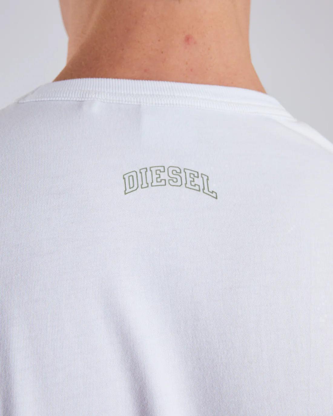 DIESEL PAXON TEE DEVO WHITE