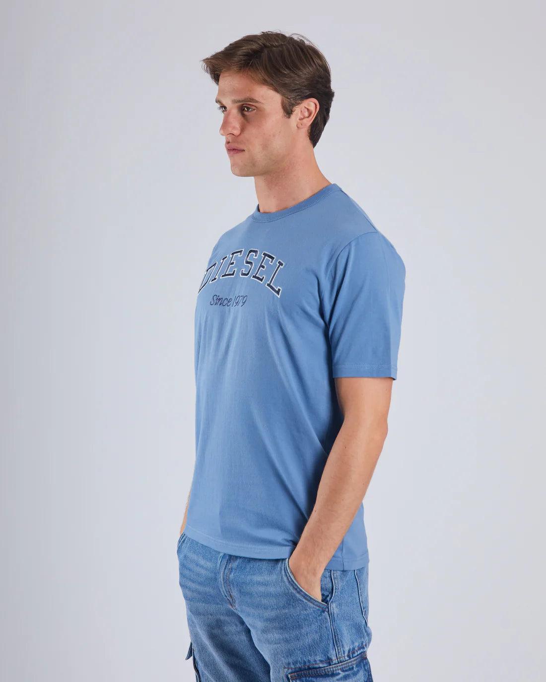 DIESEL TEE CORONET BLUE