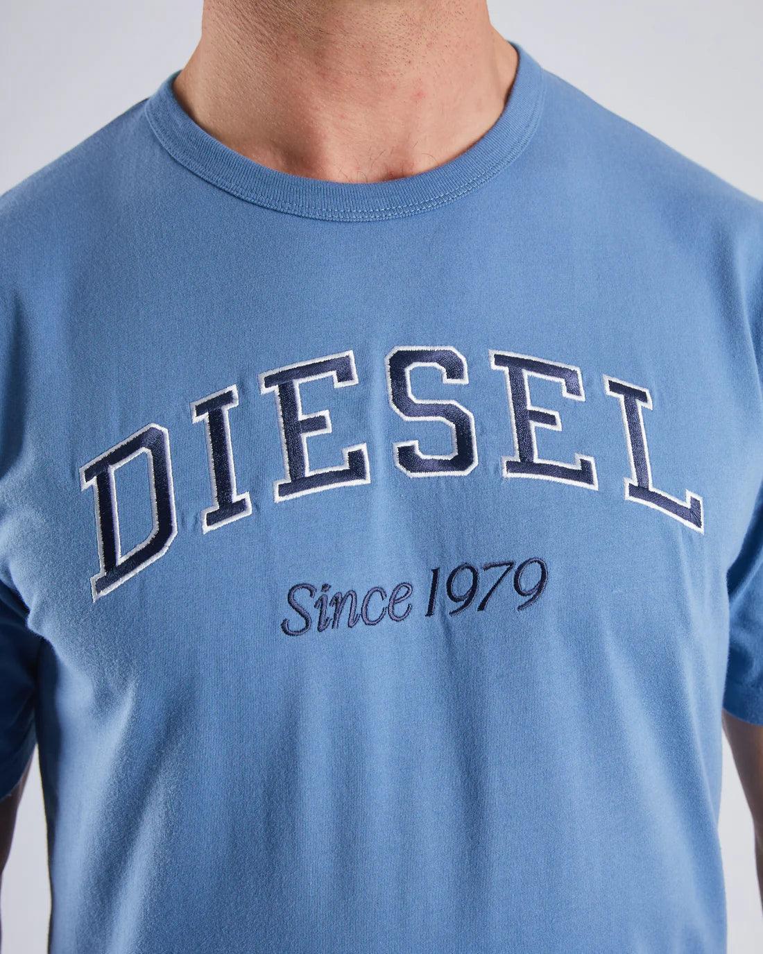 DIESEL TEE CORONET BLUE