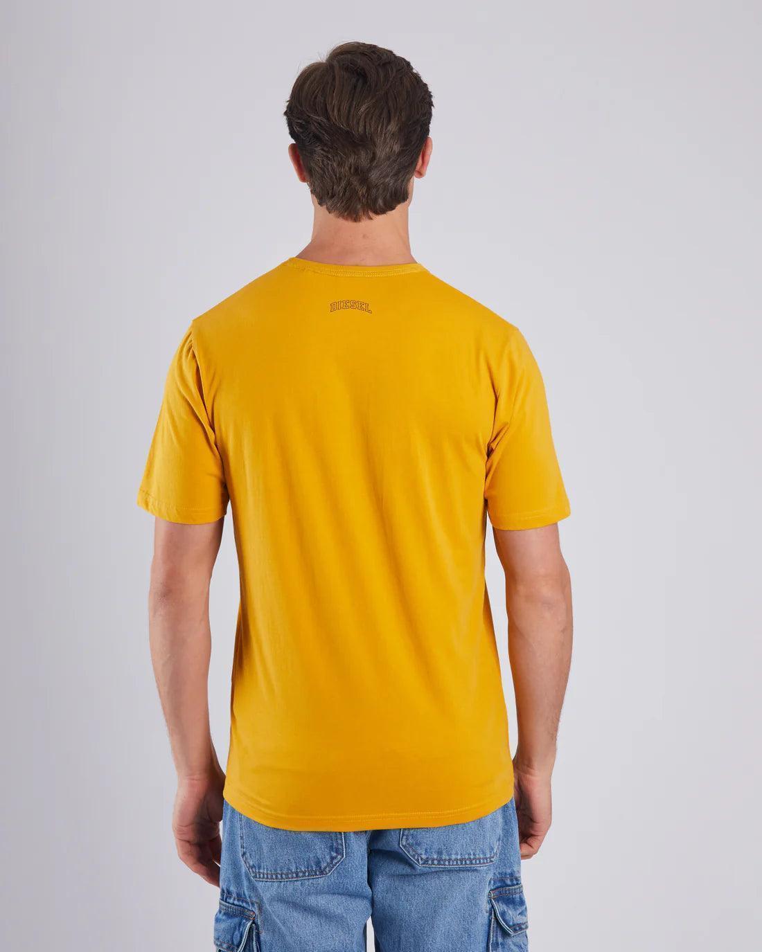 DIESEL PAXON TEE GOLDEN SPICE